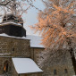 Kirche Großgarnstadt Winter