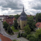 Kirche Großgarnstadt Luftbild